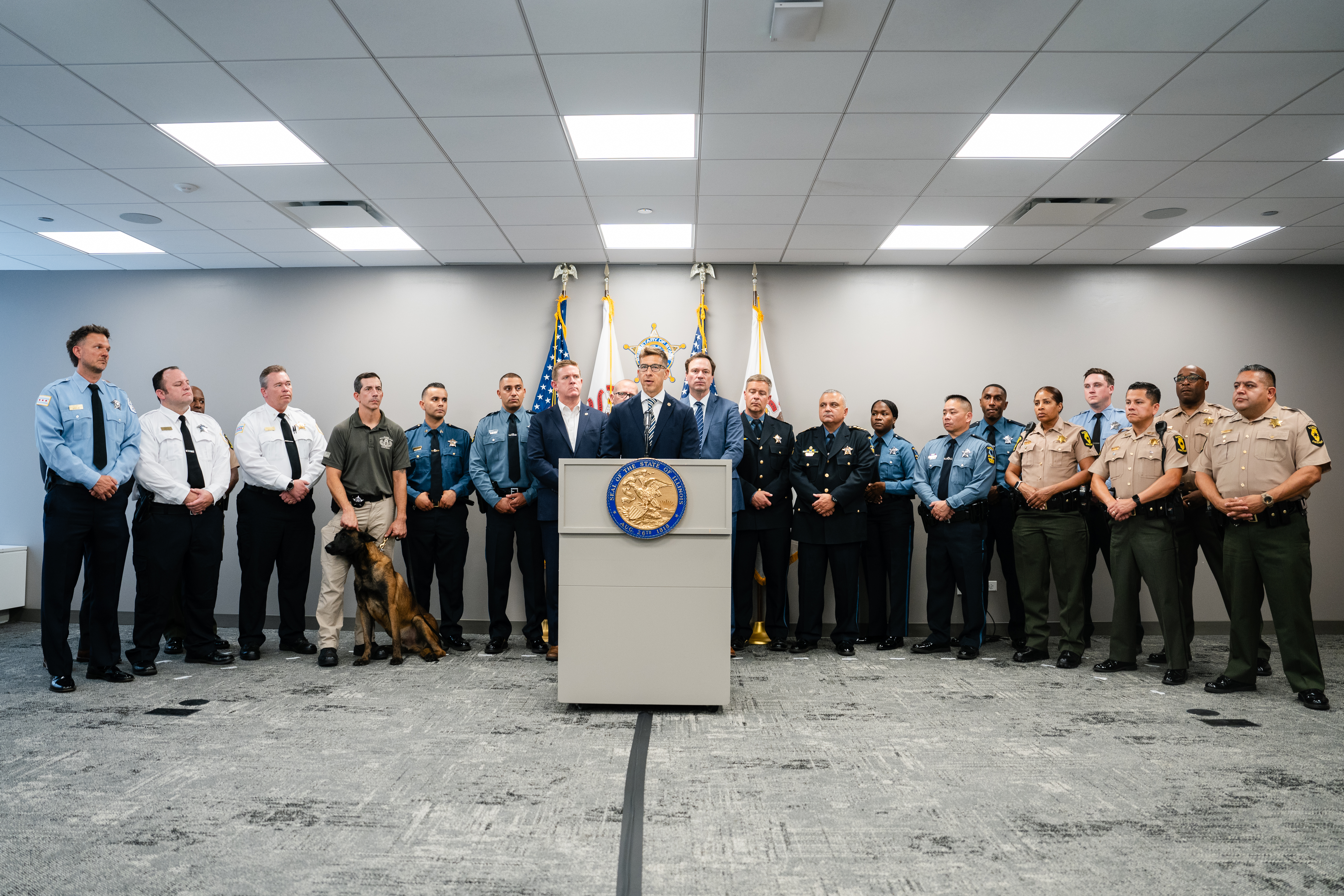 Secretary of State Alexi Giannoulias on Wednesday announced six law enforcement agencies will receive more than $11 million to fight carjackings and car thefts.