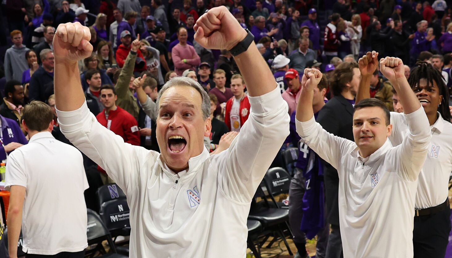 NextImg:Hot seat to hot team, Chris Collins has Northwestern back competing on college basketball’s biggest stage
