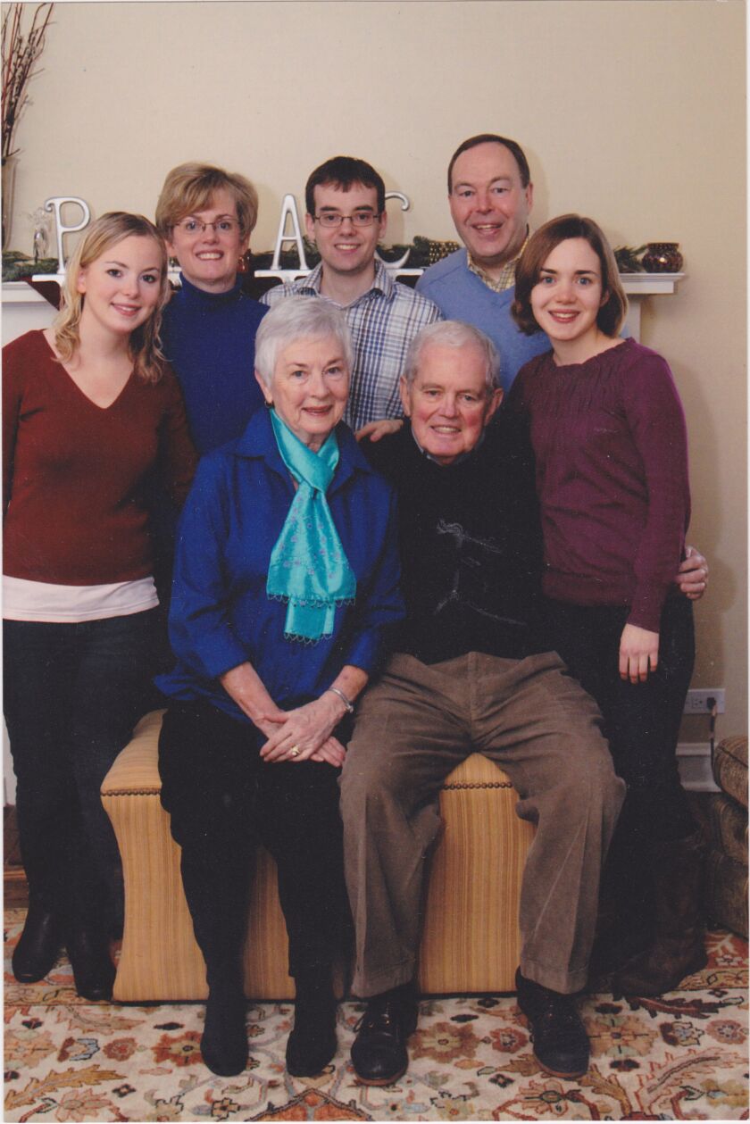 Bob and Marion Walsh and family. | Supplied photo