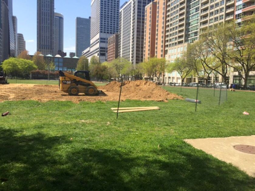 Changes are underway at Lake Shore Park.