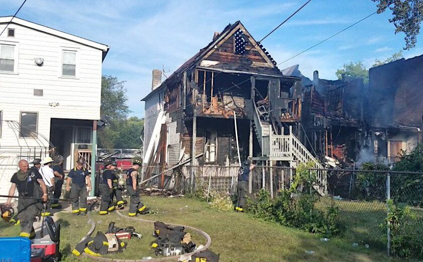Firefighters responded to the 6800 block of South Lafayette on Monday, July 15, 2019. | Chicago Fire Department
