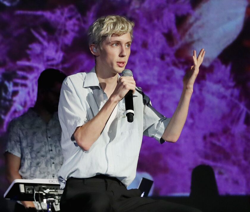 Troye Sivan performs at a Capitol Music Group event Aug. 8. | Getty Images