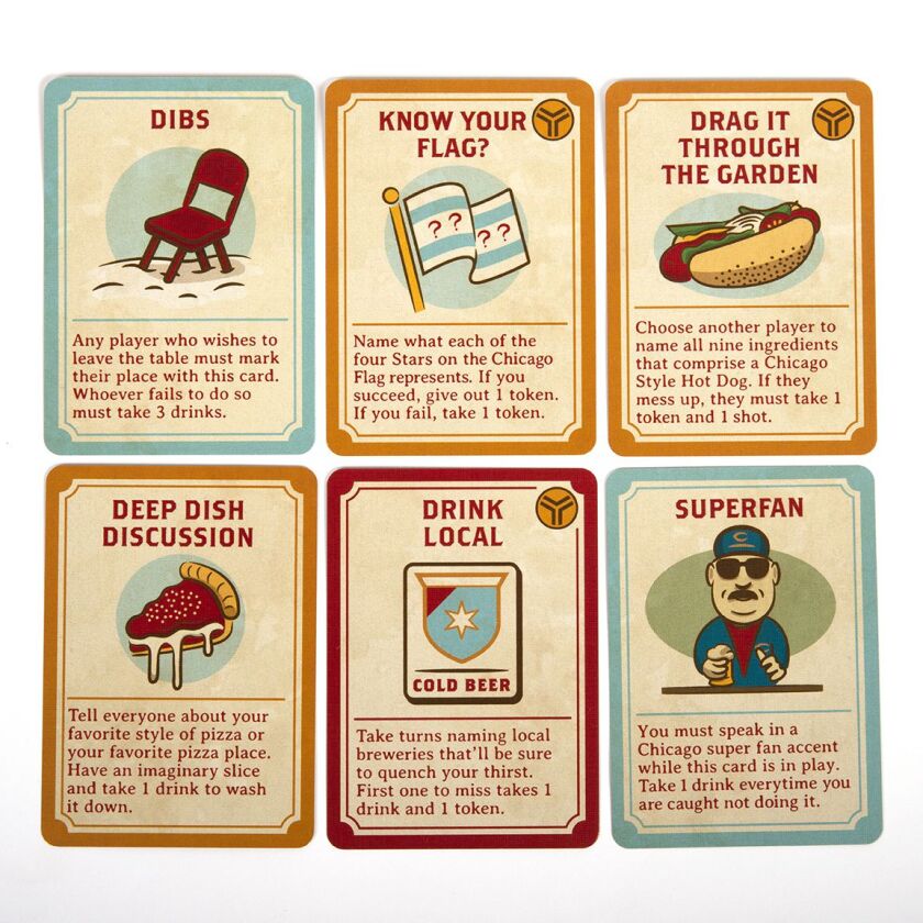 Players will have to put on their best “super fan” accent or eat an imaginary slice of deep dish pizza in the game. There are many different Chicago trivia questions and challenges in the game.