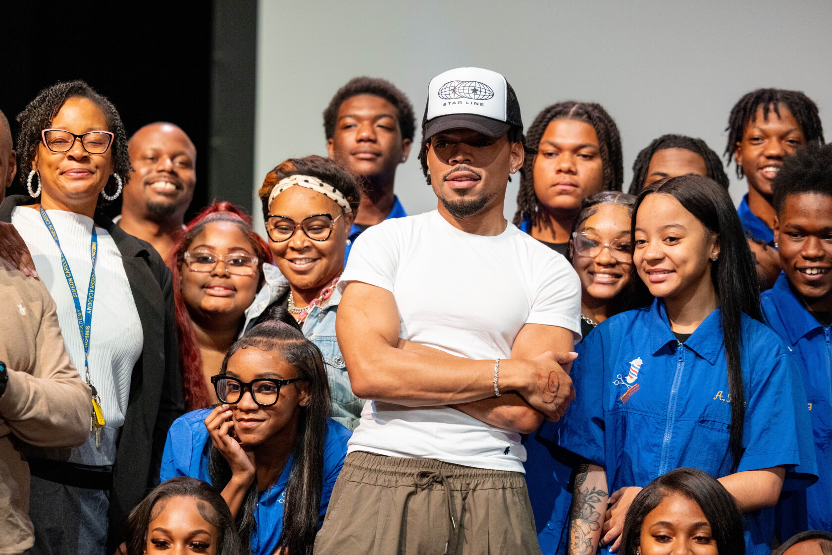 White High Scool Rapper Chance the Rapper gives $100,000 to five CPS high schools - Chicago Sun ...