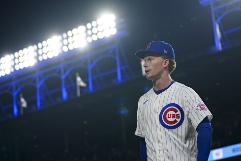 Cubs center fielder Pete Crow-Armstrong