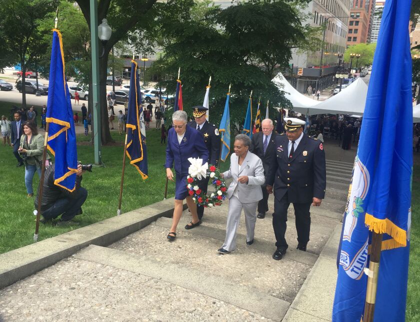 Toni Preckwinkle, Lori Lightfoot