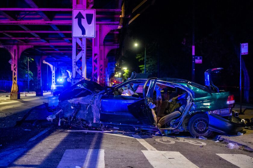 Picture of the vehicle involved in the crash.