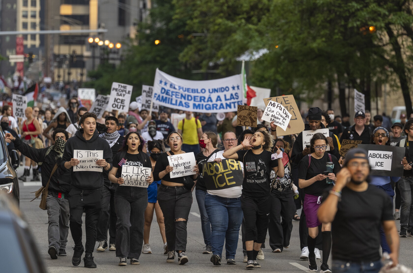 Aggressive Protesters After protesters' arrests at anti-ICE rally, advocates decry CPD’s ...