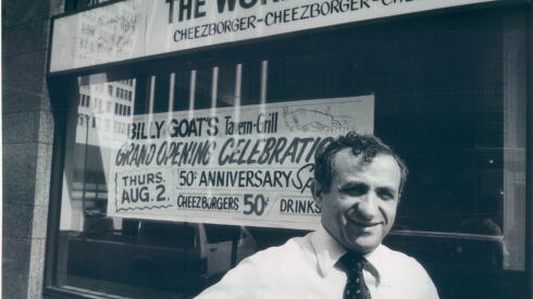 Sam Sianis owned the Billy Goat Tavern.