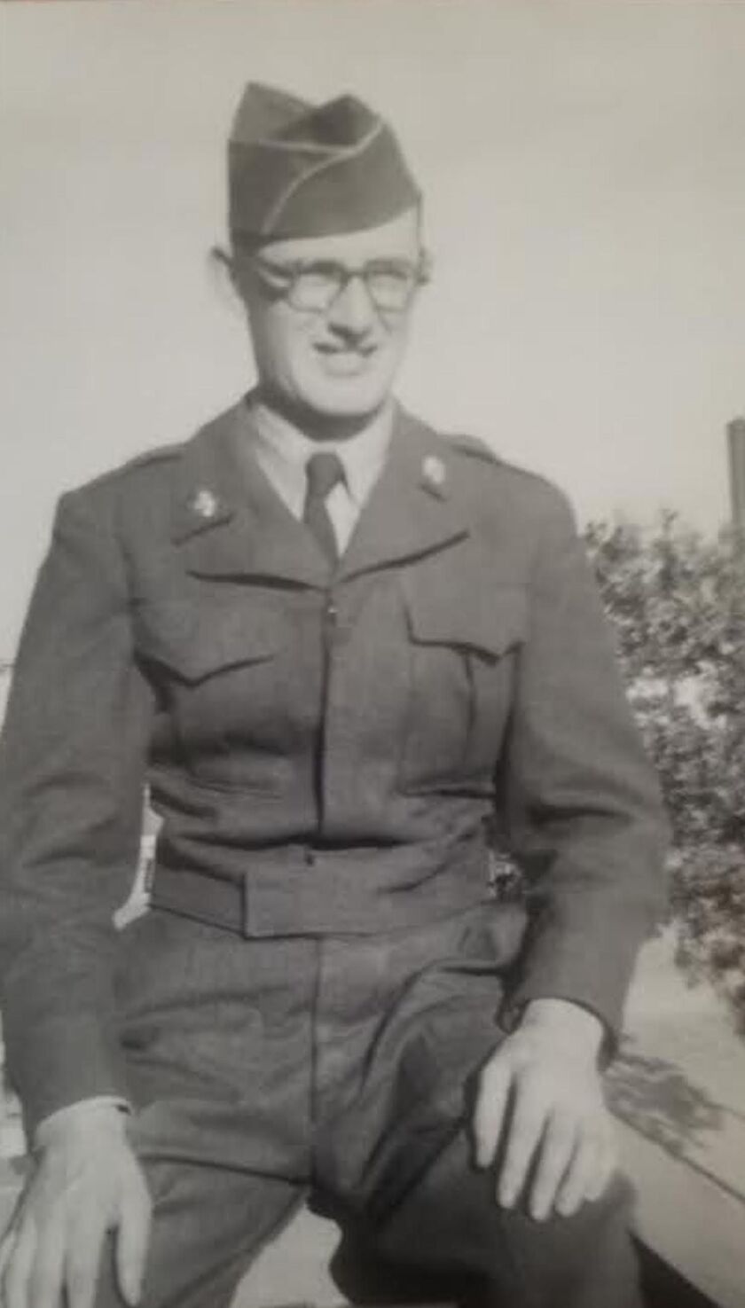 Patrick Lynch in the Army.