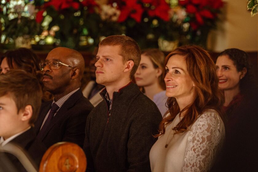 Lucas Hedges and Julia Roberts in “Ben Is Back.” | Roadside Attractions