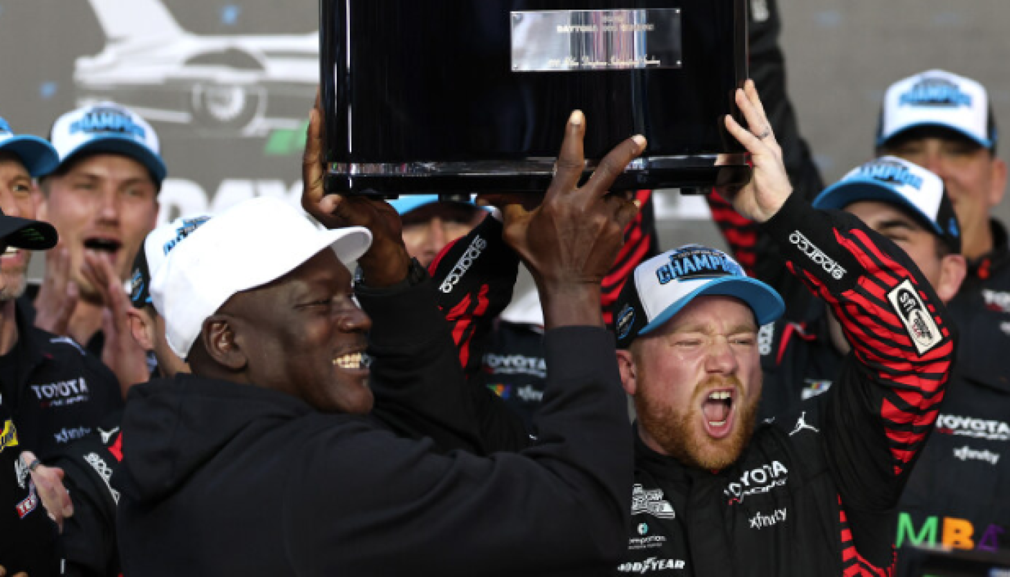 A new high for MJ: Tyler Reddick wins Daytona 500
