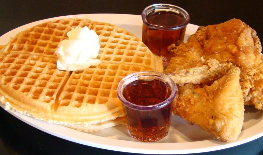 The specialty of the house at Chicago’s Home of Chicken and Waffles in Bronzeville. / Ji Suk Yi/Sun-Times