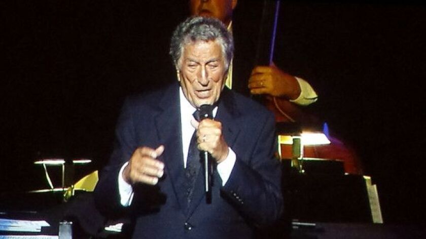 At 88, singer Tony Bennett can still wow a crowd, as he did Friday night at Ravinia, in the first of two sold-out shows with Lady Gaga.| MIRIAM DI NUNZIO PHOTO