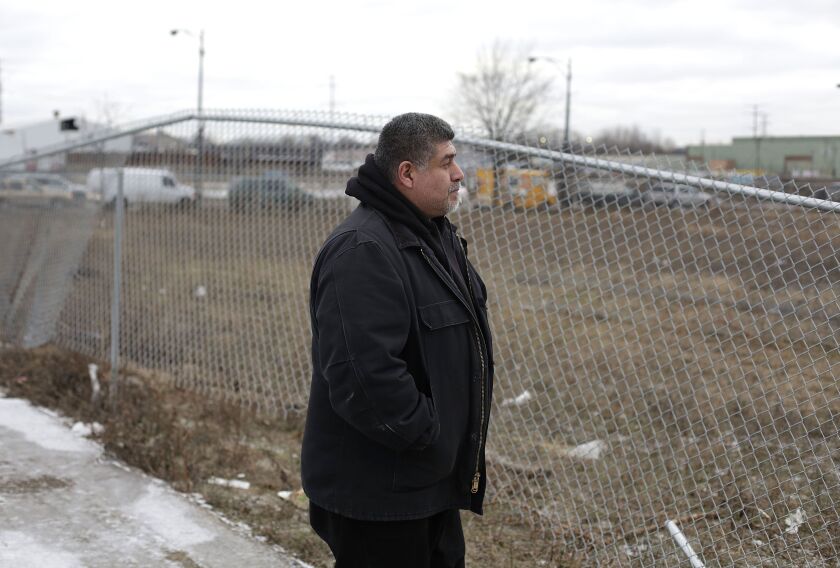 Frank Sanchez became a violence interrupter after doing prison time. | Joshua Lott / The Trace)