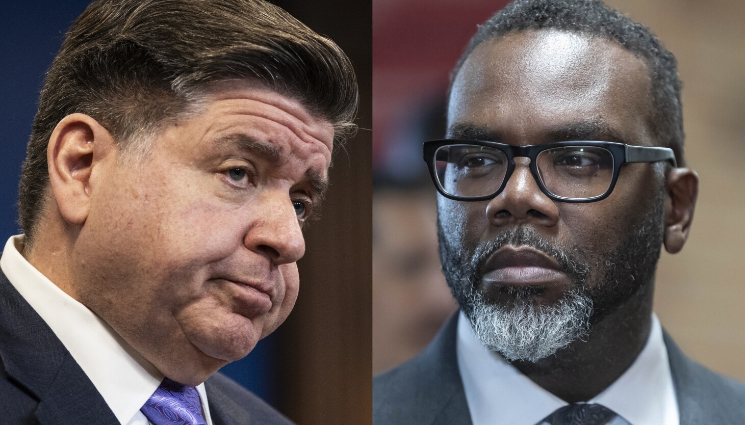 “Governor Pritzker Claims Mayor Johnson Lacks a Strategy for Keeping the Bears in Chicago” “Governor Pritzker Claims Mayor Johnson Lacks a Strategy for Keeping the Bears in Chicago”