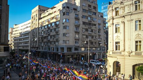 Bucharest, Romania, where Luigi Cristinel Popescu, known as the “Godfather,” was arrested in 2020 and extradited to the United States. A federal indictment says he helped smuggle Romanians to the Chicago area on behalf of the owner of a Lincolnwood business.