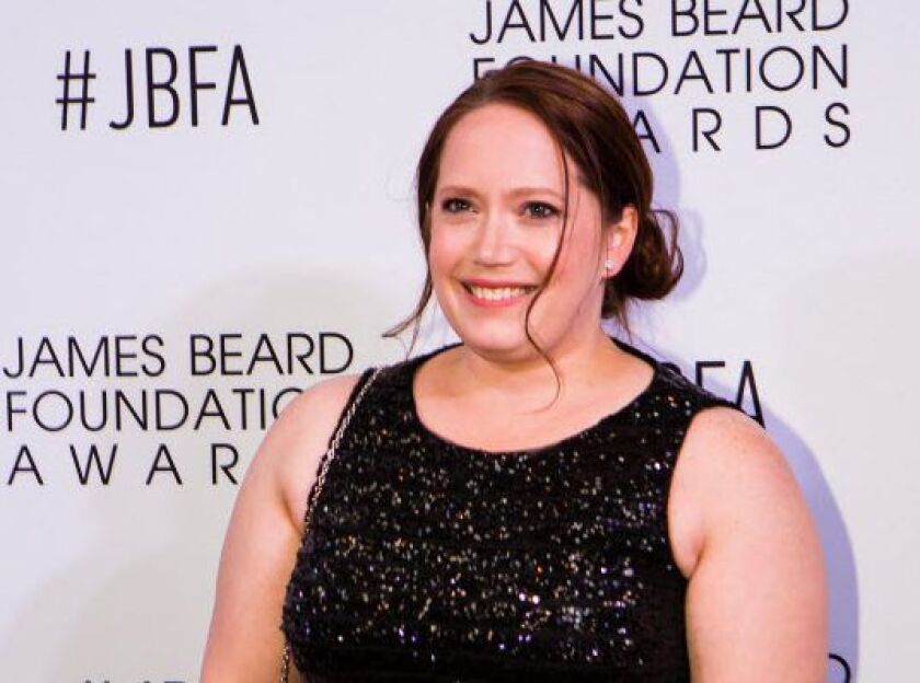 Meg Galus attends the James Beard Foundation Awards, Chicago, Monday, May 2nd, 2016. | James Foster/For the Sun-Times