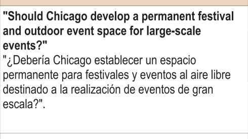 The Permanent Chicago Festival Space ballot measure