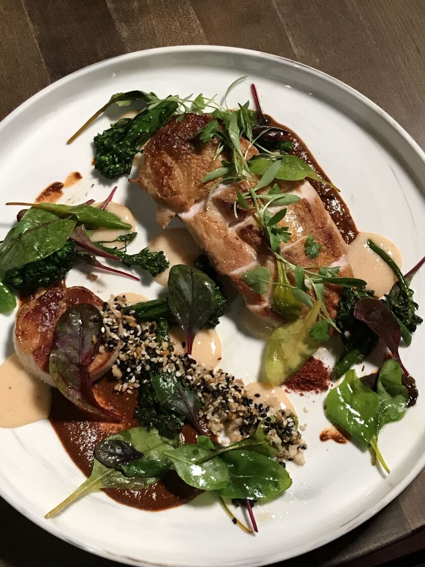 A dinner entree at Band of Bohemia restaurant in Ravenswood. | Ji Suk Yi/Sun-Times