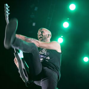 Rise Against performs at Wrigley Field. | Ashlee Rezin/Sun-Times
