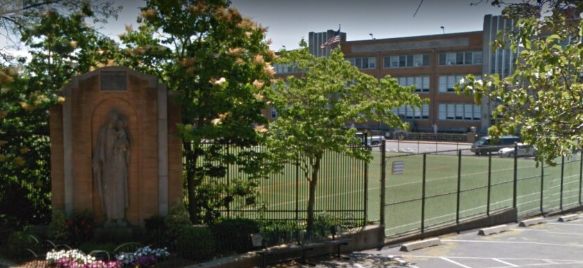 St. Mary’s College Prep High School in Manhasset, New York.