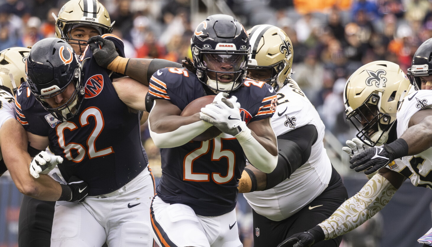 First-and-10: Kyle Monangai aside, Bears’ rookies have been quiet; is that a good thing? First-and-10: Kyle Monangai aside, Bears’ rookies have been quiet; is that a good thing?