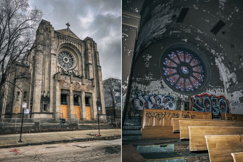 Little Flower Church wilts on South Side as community pushes to preserve it - Chicago Sun-Times
