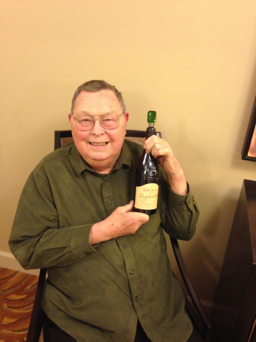 Phil Chinn enjoyed red wine. | Provided photo