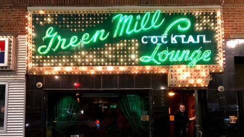 The Green Mill Cocktail Lounge, 4802 N. Broadway, is home to the Uptown Poetry Slam, a Chicago creation that turns verse into a spectator sport.