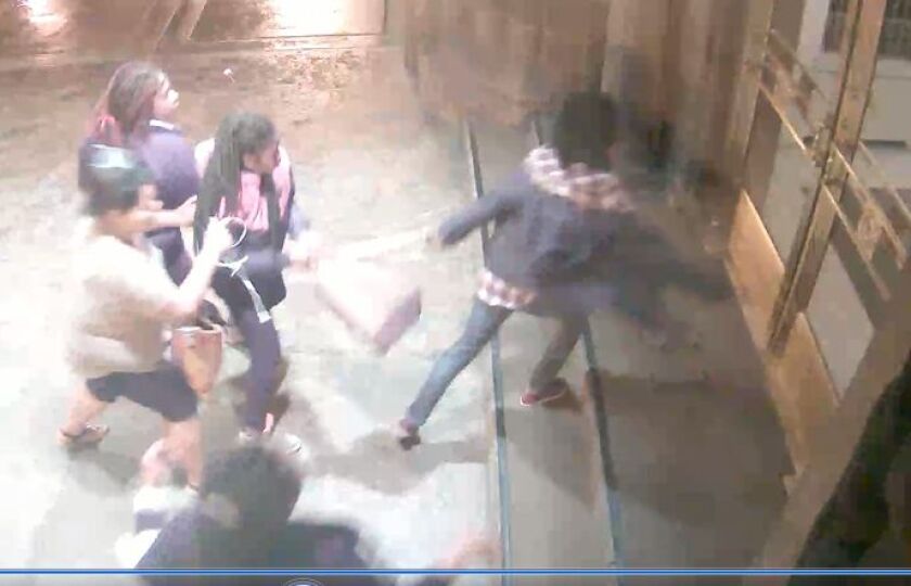 Surveillance photo from a robbery about 10 p.m. Oct. 19 in the 0-100 block of East Van Buren Street. | Chicago Police