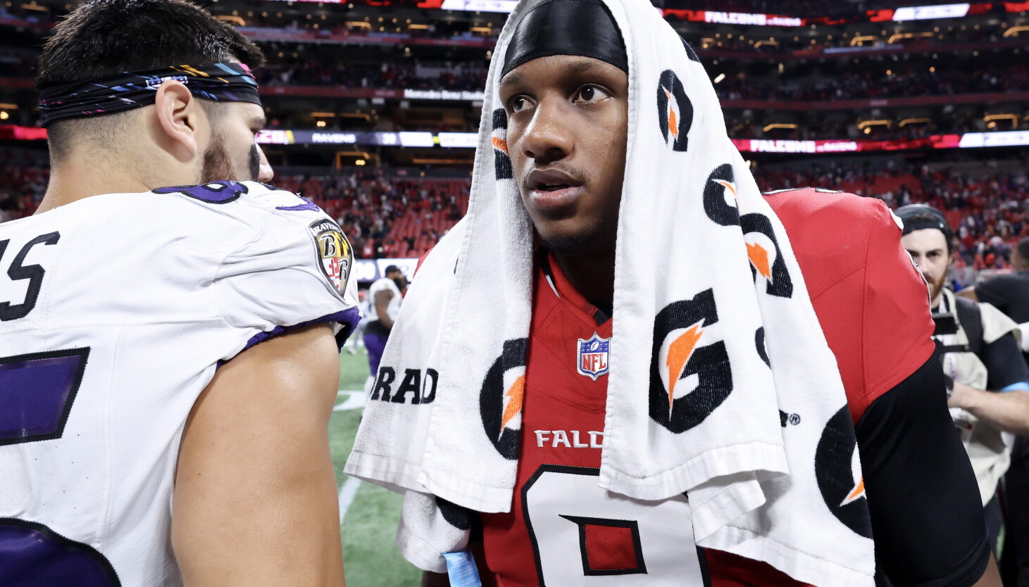 Falcons coach: Will know more about QB Michael Penix's availability vs Bears on Wednesday