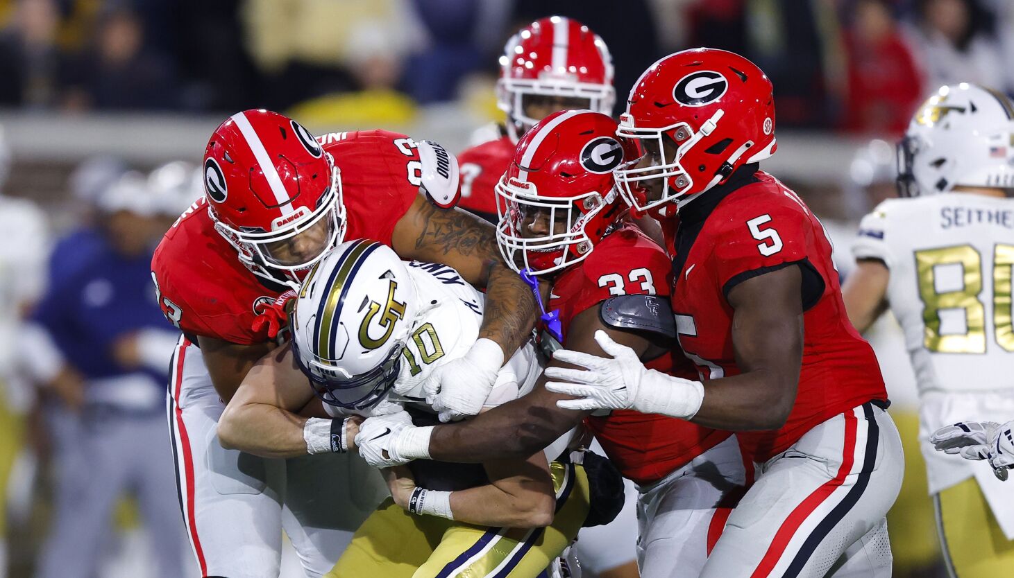 NextImg:Big Game Hunting: Georgia or Alabama? Michigan or Iowa? The picks for Saturday are in