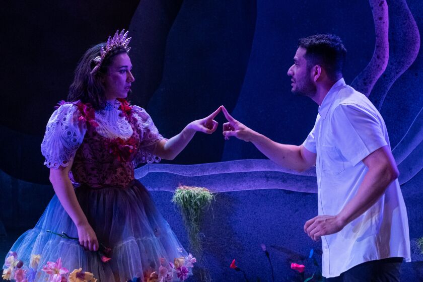 Ashlyn Lozano and Marvin Quijada in THE DREAM KING_ photo credit Joel Maisonet