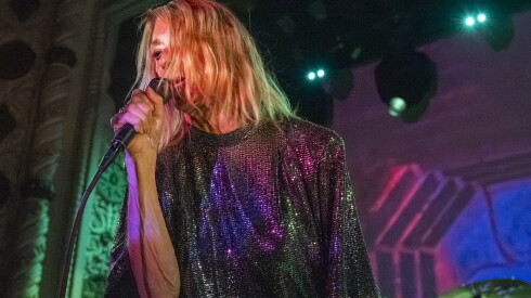 Kim Gordon performs at the Metro in Wrigleyville on Tuesday.