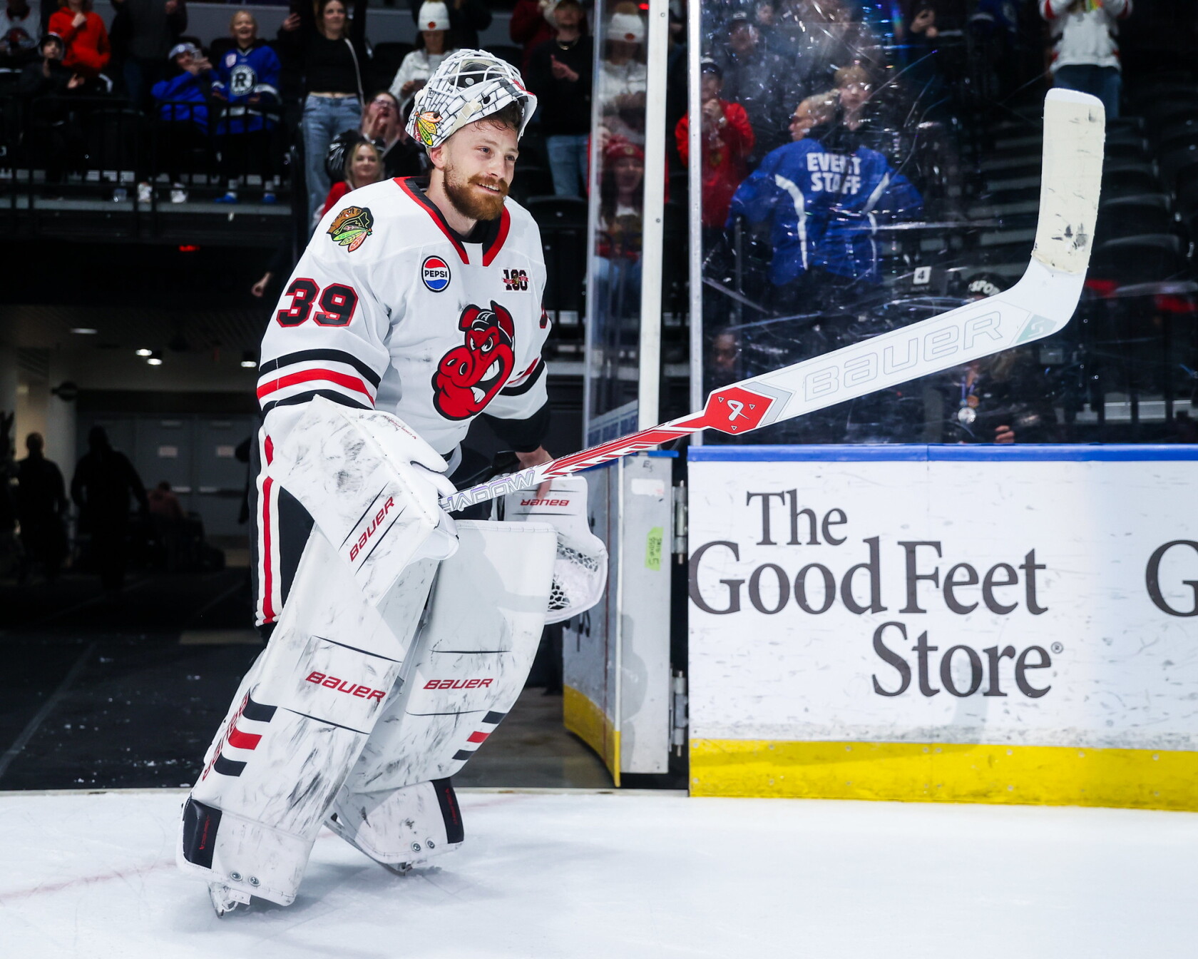 Breaking down Blackhawks' goalie depth chart with Laurent Brossoit