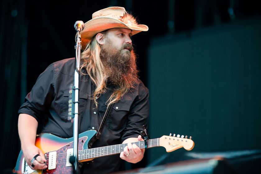 Chris Stapleton opens for Tom Petty And The Heartbreakers at Wrigley Field on Thursday, June 29, 2017. | Santiago Covarrubias/For the Sun-Times