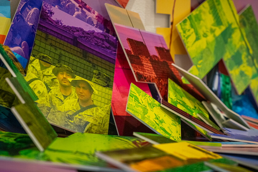 The 2026 Veteran Art Triennial & Summit is displaying veteran-made artwork at several locations, including the suburban Elmhurst Art Museum.