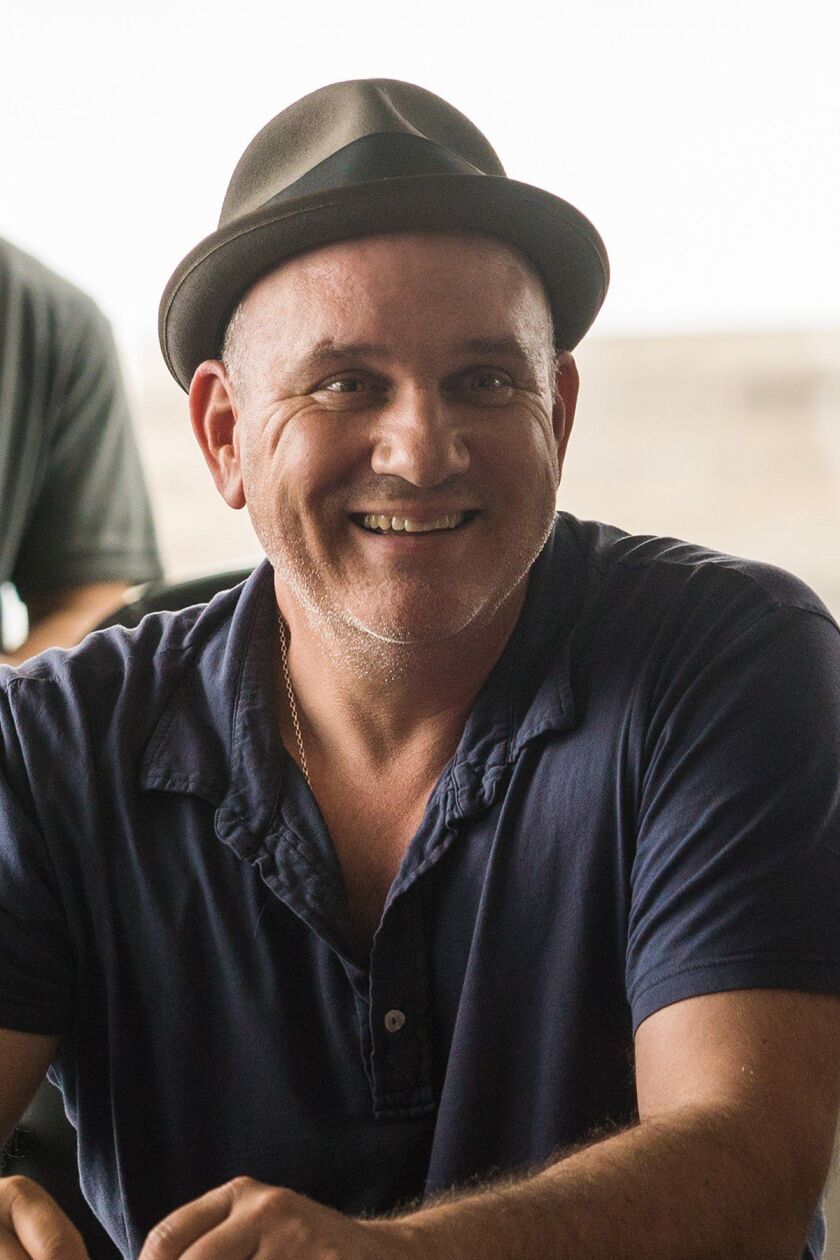 Mike O’Malley, co-writer (with Greg Garcia) of the Jimmy Buffett musical, “Escape to Margaritaville.” (Photo: Courtesy of Broadway in Chicago)