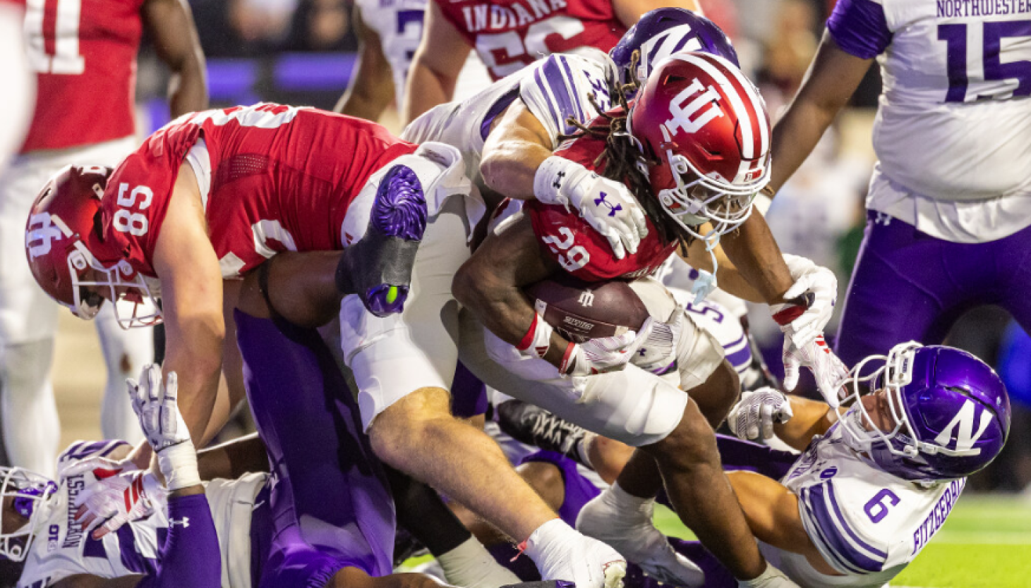 Coverage image for: Northwestern puts a scare into No. 5 Indiana