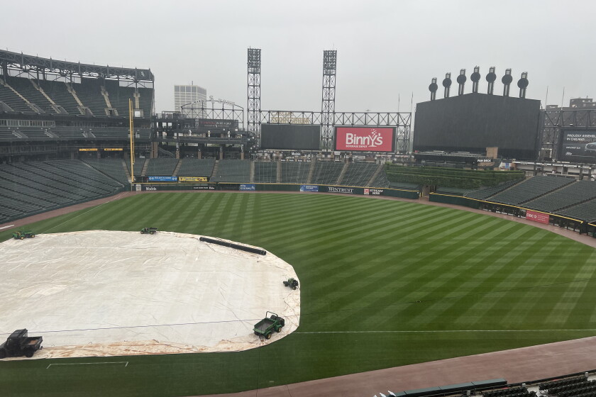 Infields Chicago White Sox' game against Cardinals postponed because of thunderstorms ...