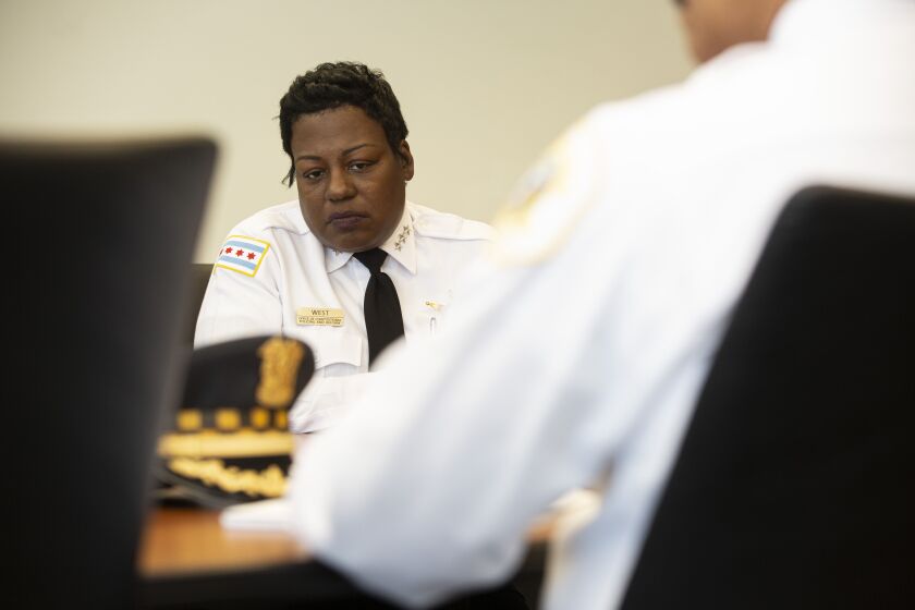 Barbara West, the Chicago Police Department’s Deputy Superintendent of Constitutional Policing and Reform, made history with her promotion in January. Formerly chief of the Bureau of Organizational Development, West became the highest-ranking African-American female officer ever to serve in the 185-year-old department.
