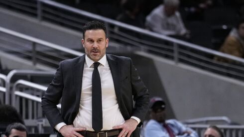 Illinois State basketball coach Ryan Pedon