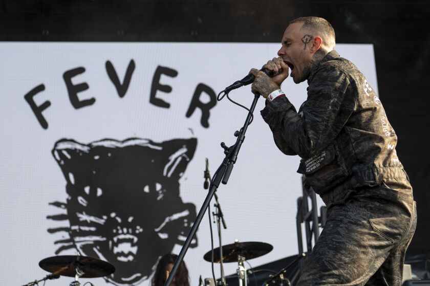 Fever 333 performs at the Radical Stage on day 4 of Riot Fest.