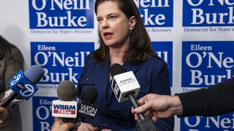 Cook County State's Attorney Eileen O’Neill Burke.