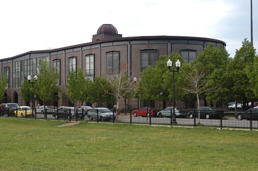 Sulzer Regional Library at Montrose and Lincoln avenues in Ravenswood.