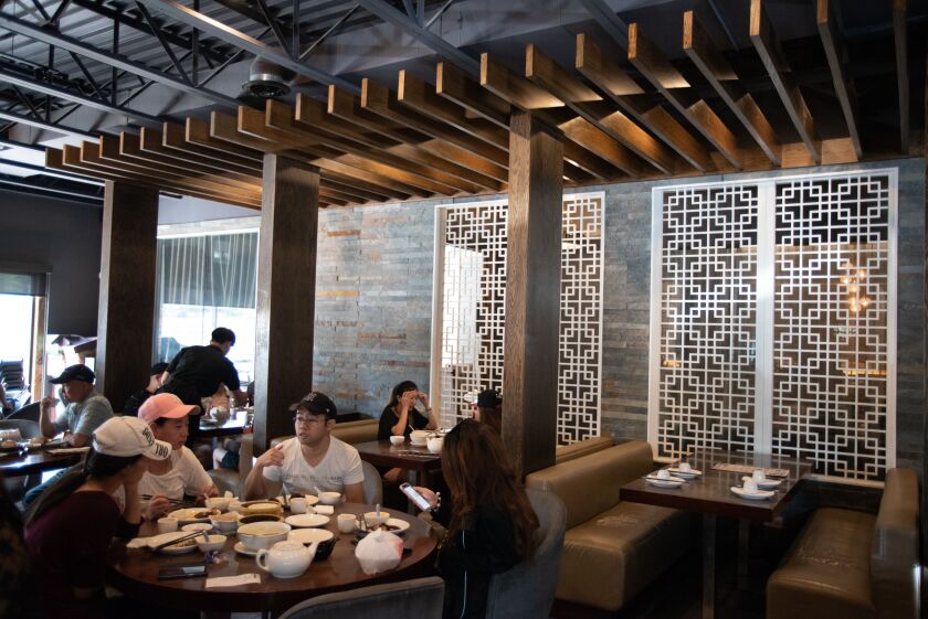 Dolo restaurant in the Chinatown neighborhood of Chicago, IL on July 27, 2018.