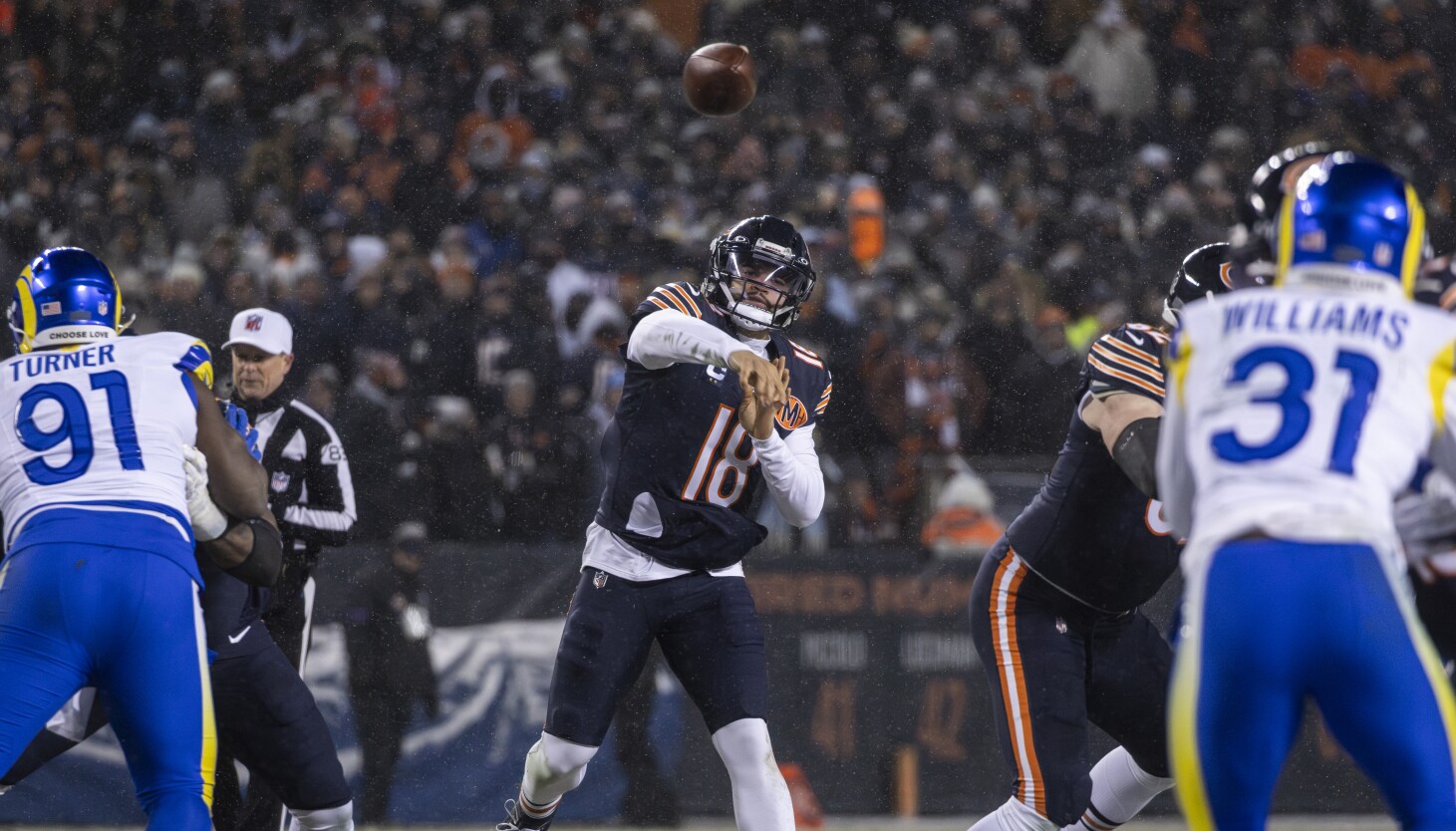 Ranking Bears QB Caleb Williams' best 5 throws of the season