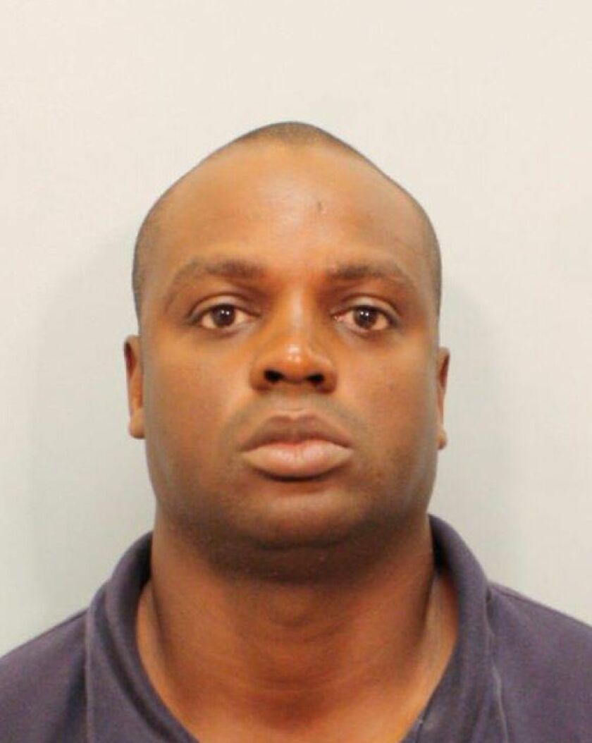 Shannon J. Miles, 30, who’s chargedwith capital murder in the killing of Darren Goforth, a sheriff’s deputy who was gunned down from behind while filling up his patrol car at a suburban Houston gas station. Harris County Sheriff’s Office photo
