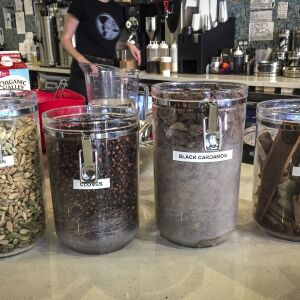 Two types of cardamom plus cloves and cinnamon. | Sun-Times Staff